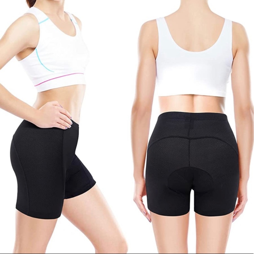 SPORTNEER Women's Padded Cycling Shorts